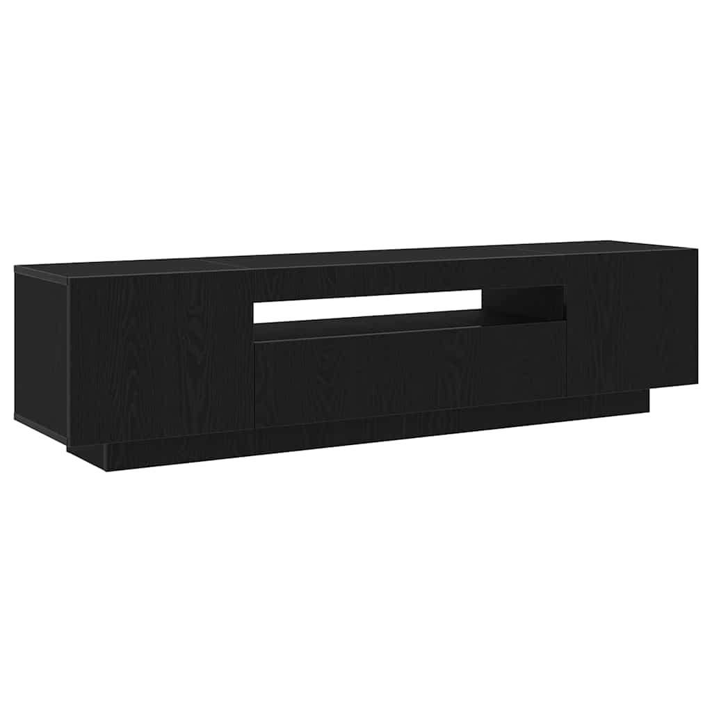 TV ormar Crna 160 x 35 x 40 cm Konstruirano drvo