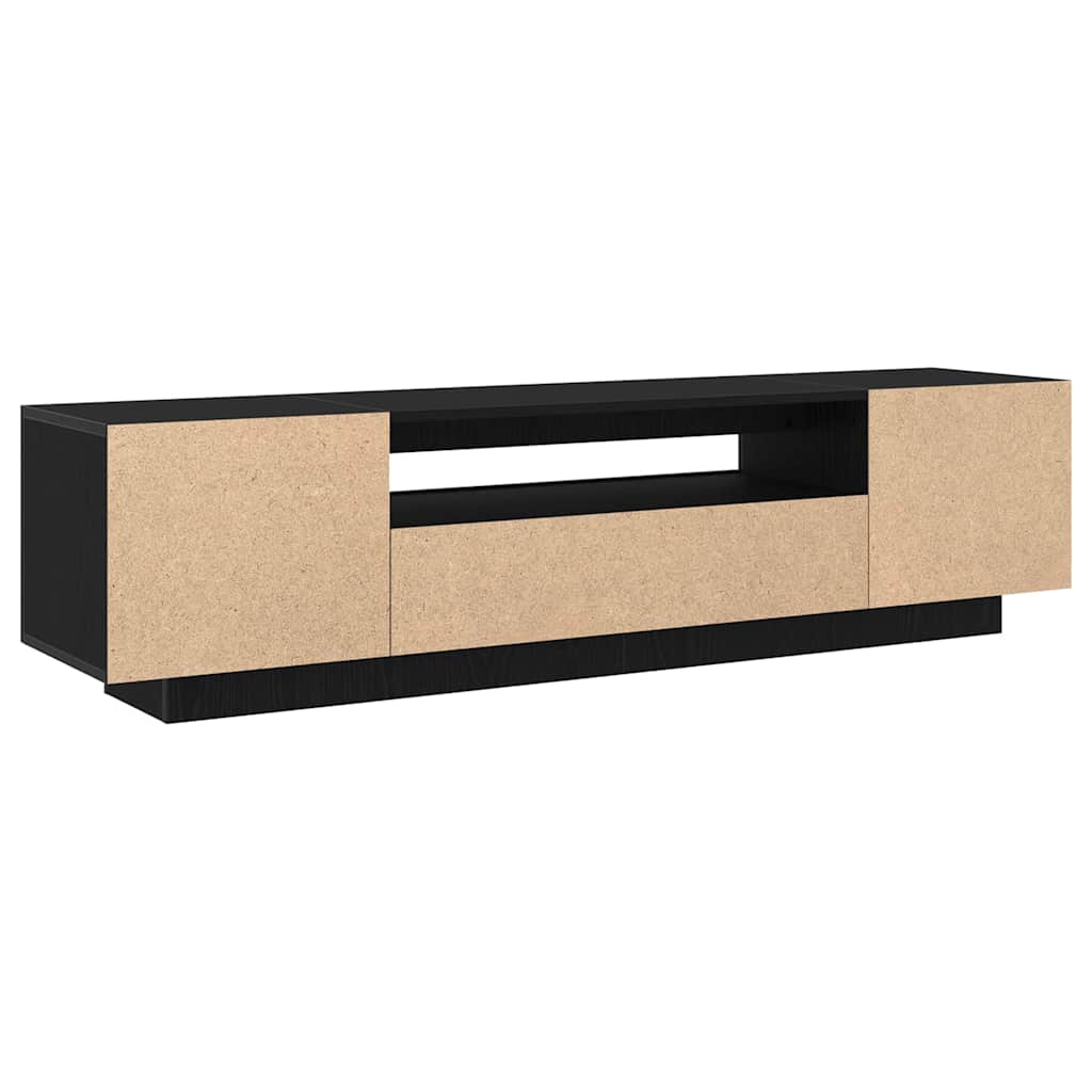 TV ormar Crna 160 x 35 x 40 cm Konstruirano drvo