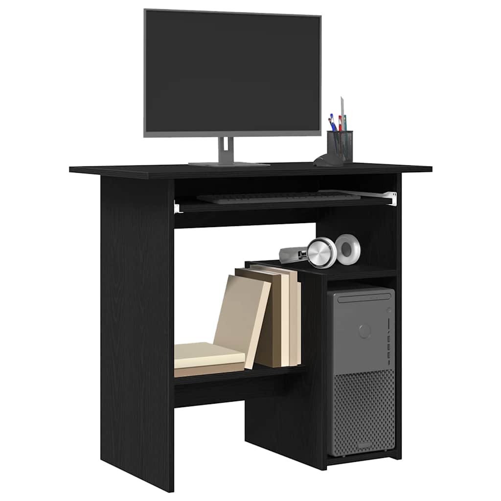 Stol crni hrast 80x45x74 cm konstruirano drvo