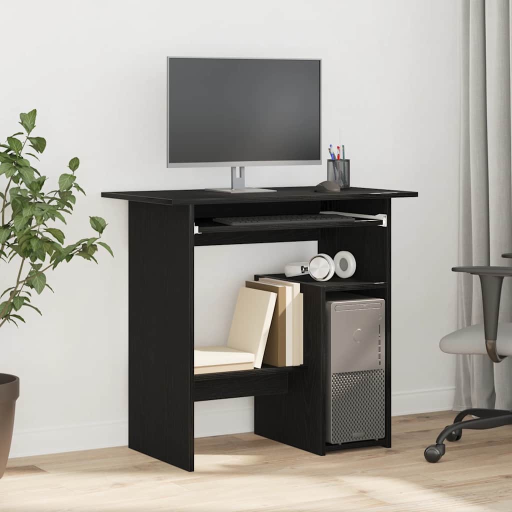 Stol crni hrast 80x45x74 cm konstruirano drvo