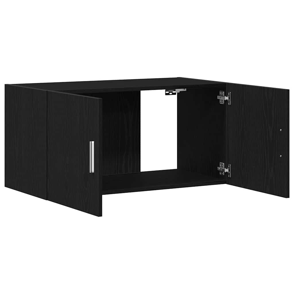 Zidni ormar crni hrast 80x39x40 cm konstruirano drvo
