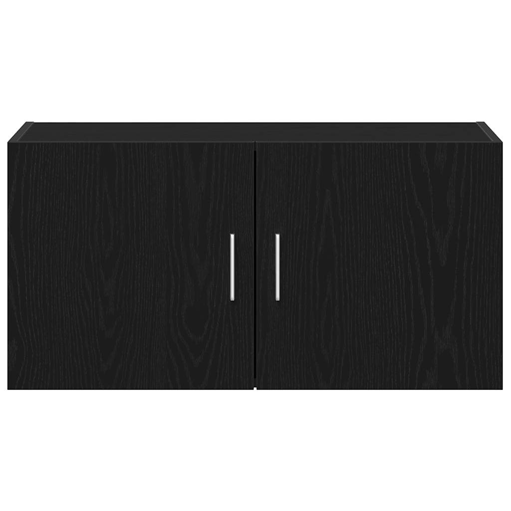 Zidni ormar crni hrast 80x39x40 cm konstruirano drvo