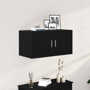 Zidni ormar crni hrast 80x39x40 cm konstruirano drvo