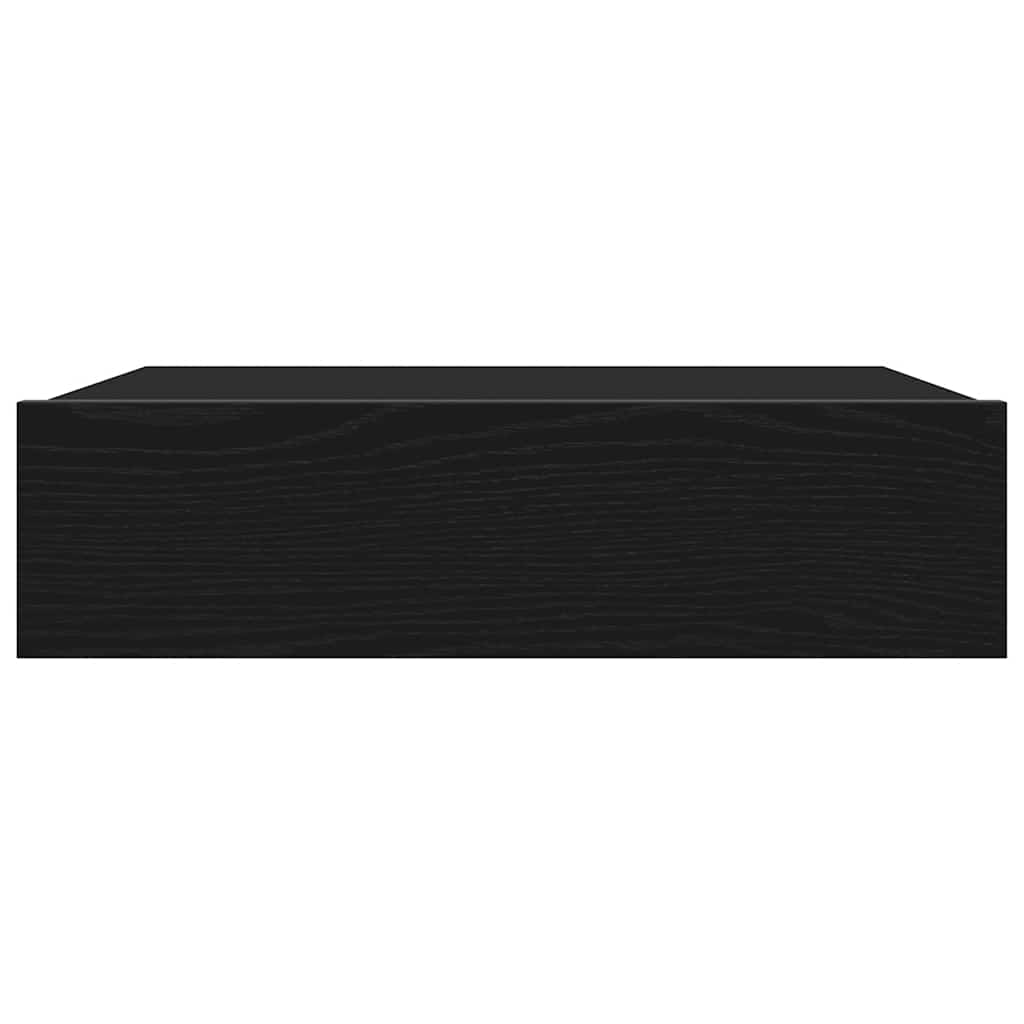 TV ormarići s LED svjetlima 2 kom. crni hrast 60x35x15,5 cm