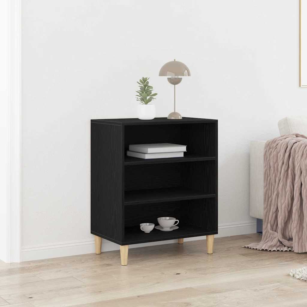Kreveta Crni hrast 57 x 35 x 70 cm Konstruirano drvo