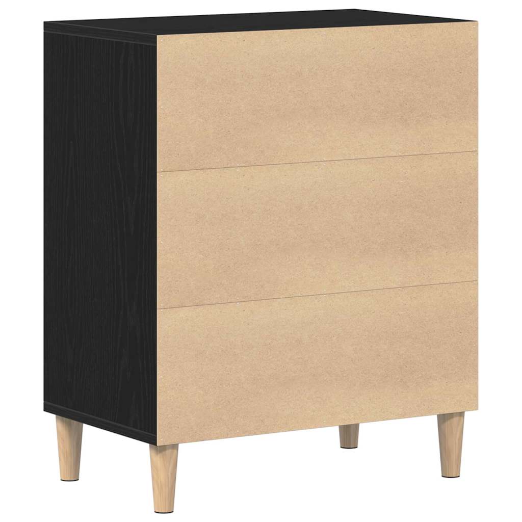Kreveta Crni hrast 57 x 35 x 70 cm Konstruirano drvo