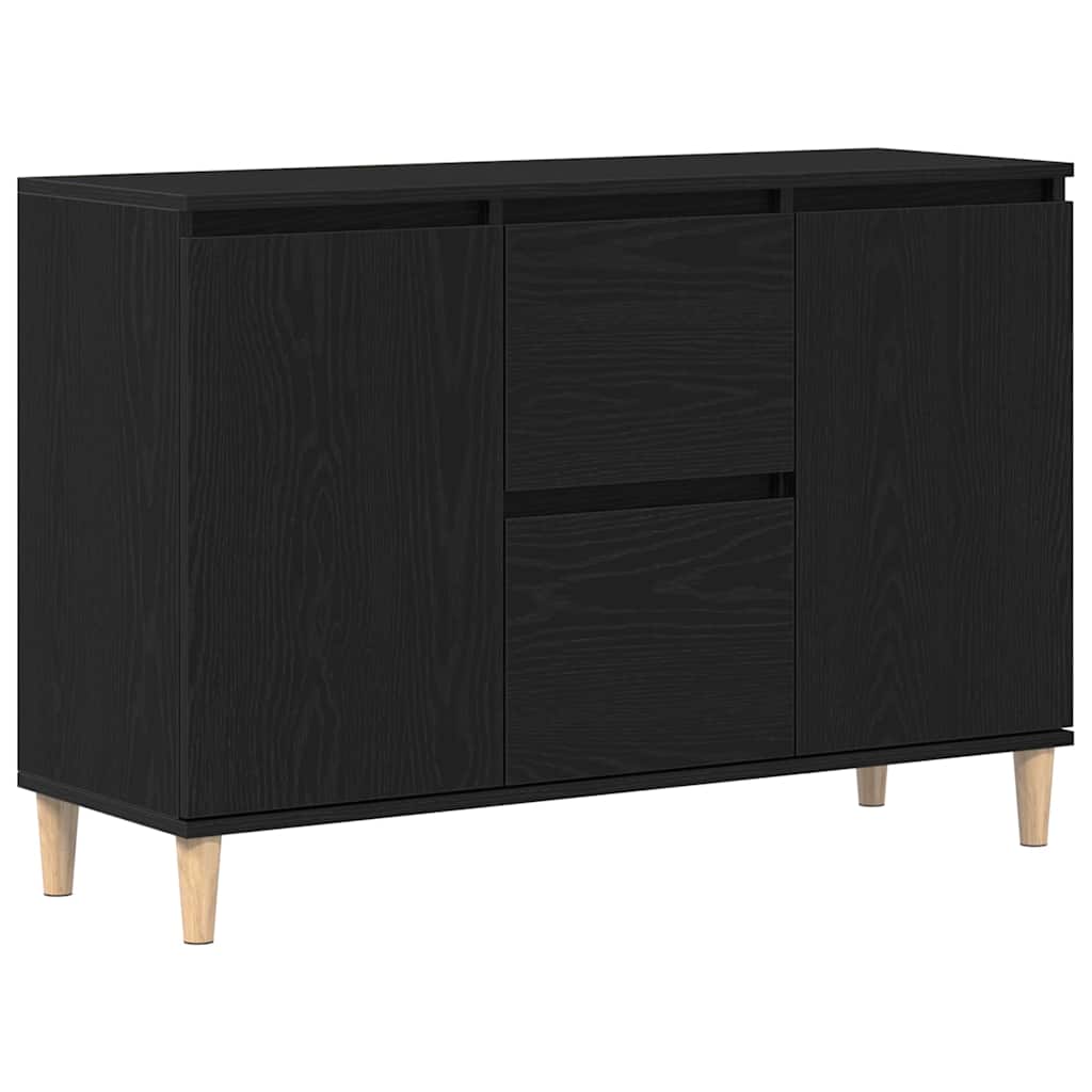 Kreveta s ladicama Crna 102 x 35 x 60 cm Konstruirano drvo