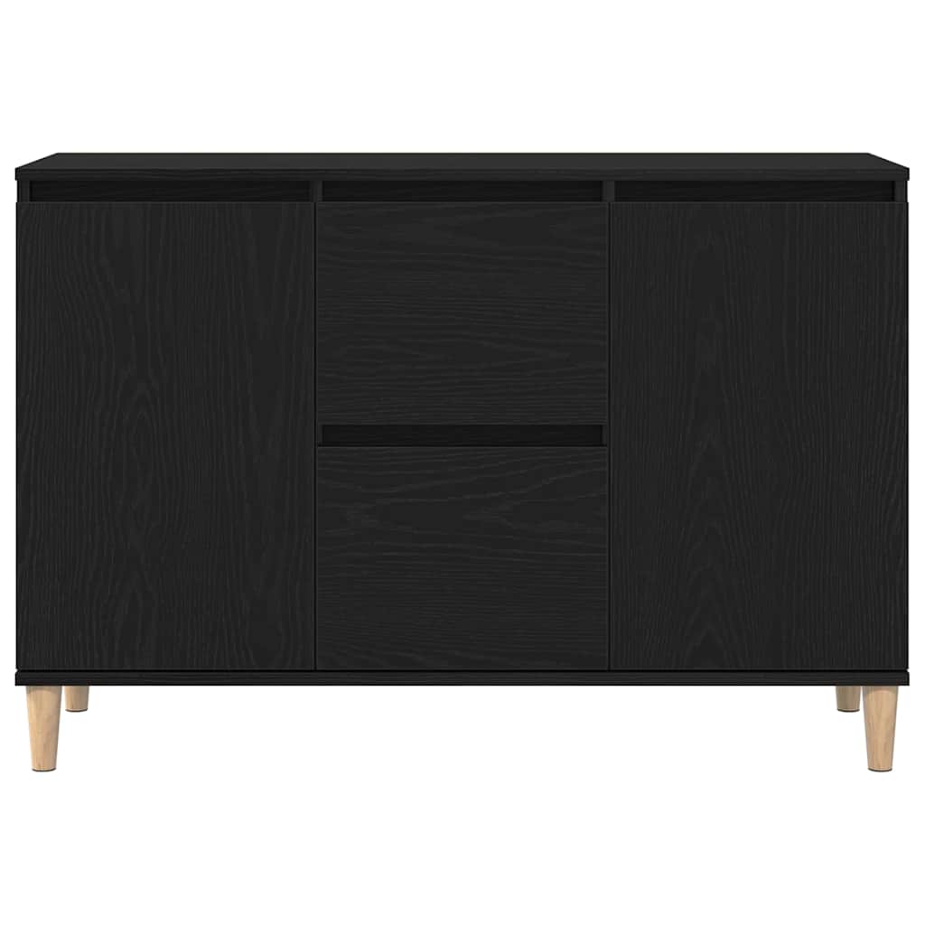 Kreveta s ladicama Crna 102 x 35 x 60 cm Konstruirano drvo