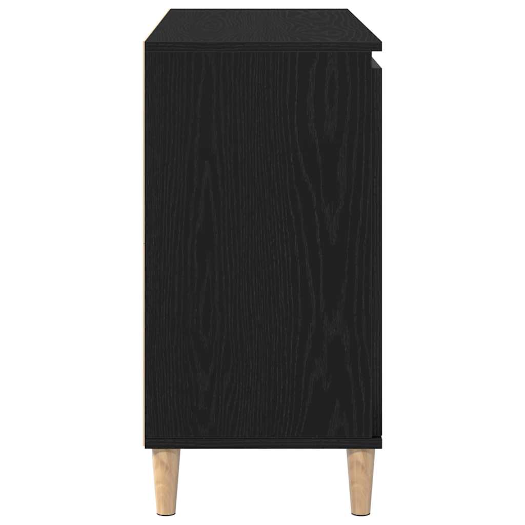 Kreveta s ladicama Crna 102 x 35 x 60 cm Konstruirano drvo
