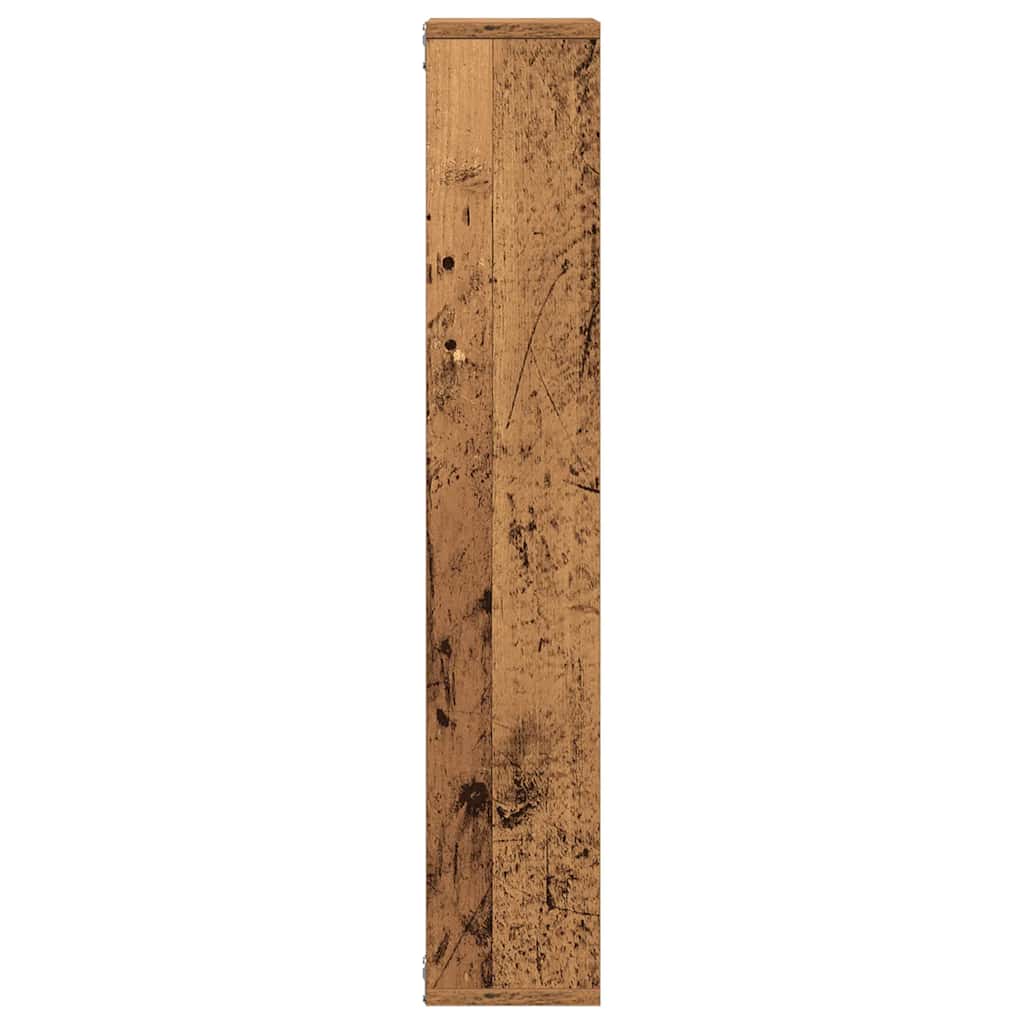 Zidna polica od starog drva 36x16x90 cm, inženjerski izrađeno drvo