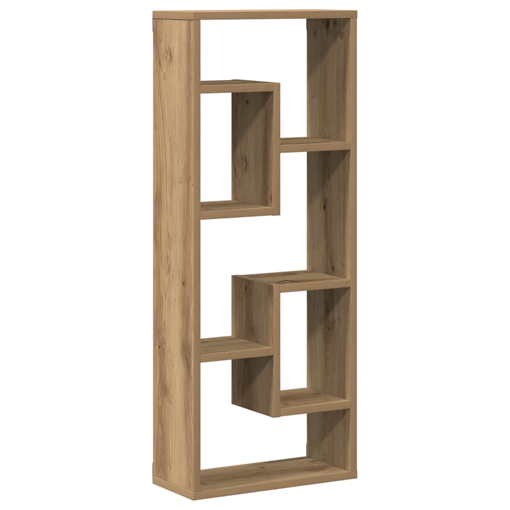 Zidna polica Artisan hrast 36x16x90 cm Konstruirano drvo