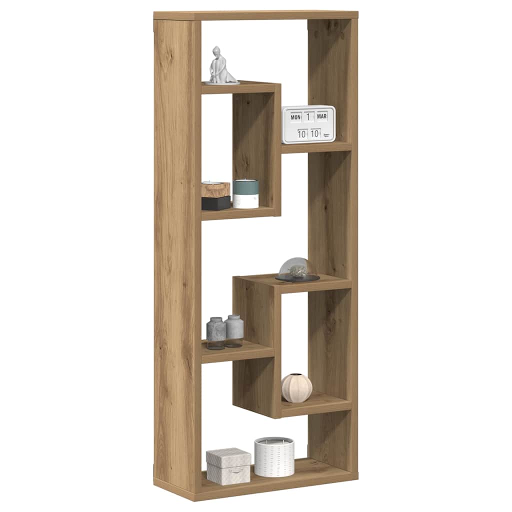 Zidna polica Artisan hrast 36x16x90 cm Konstruirano drvo