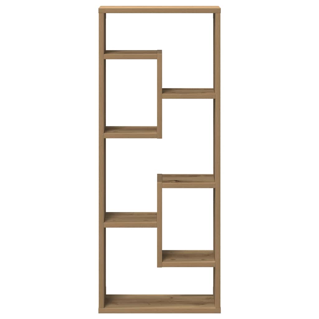 Zidna polica Artisan hrast 36x16x90 cm Konstruirano drvo