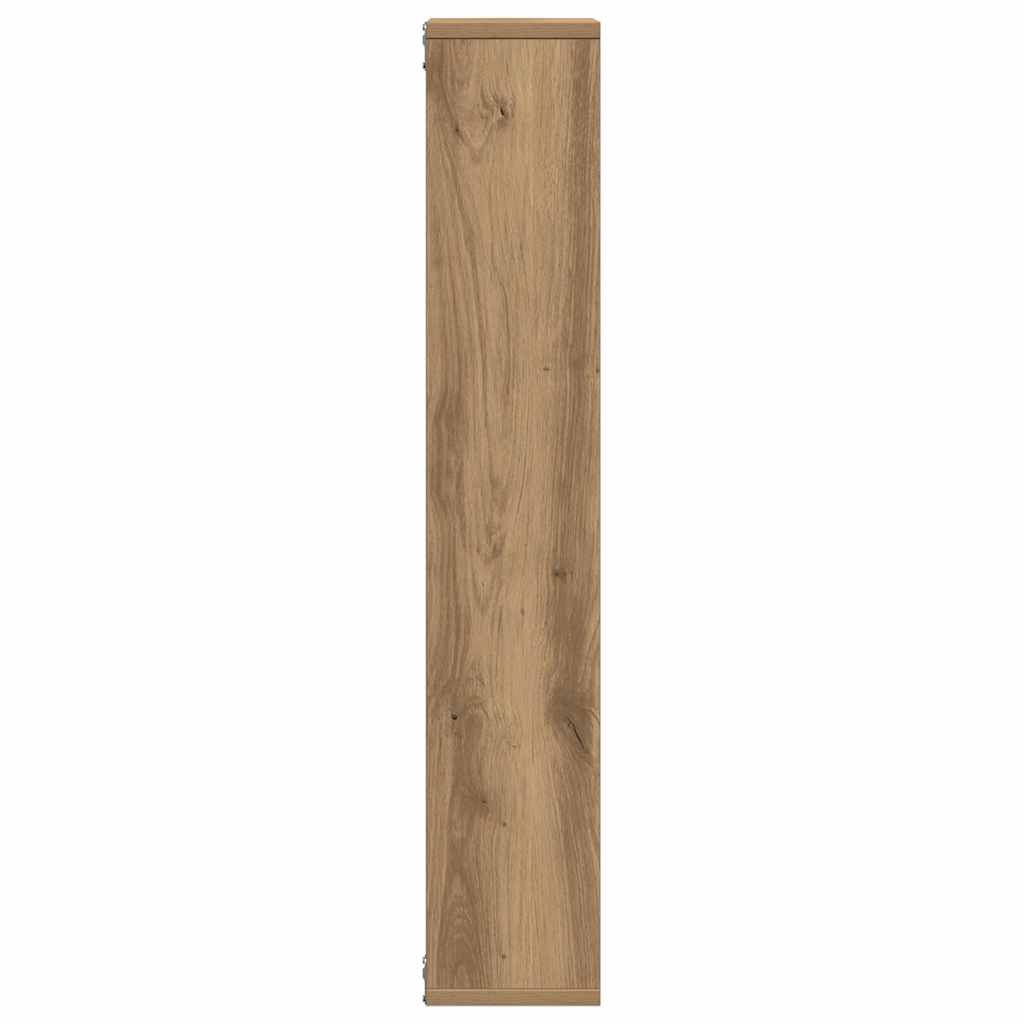 Zidna polica Artisan hrast 36x16x90 cm Konstruirano drvo