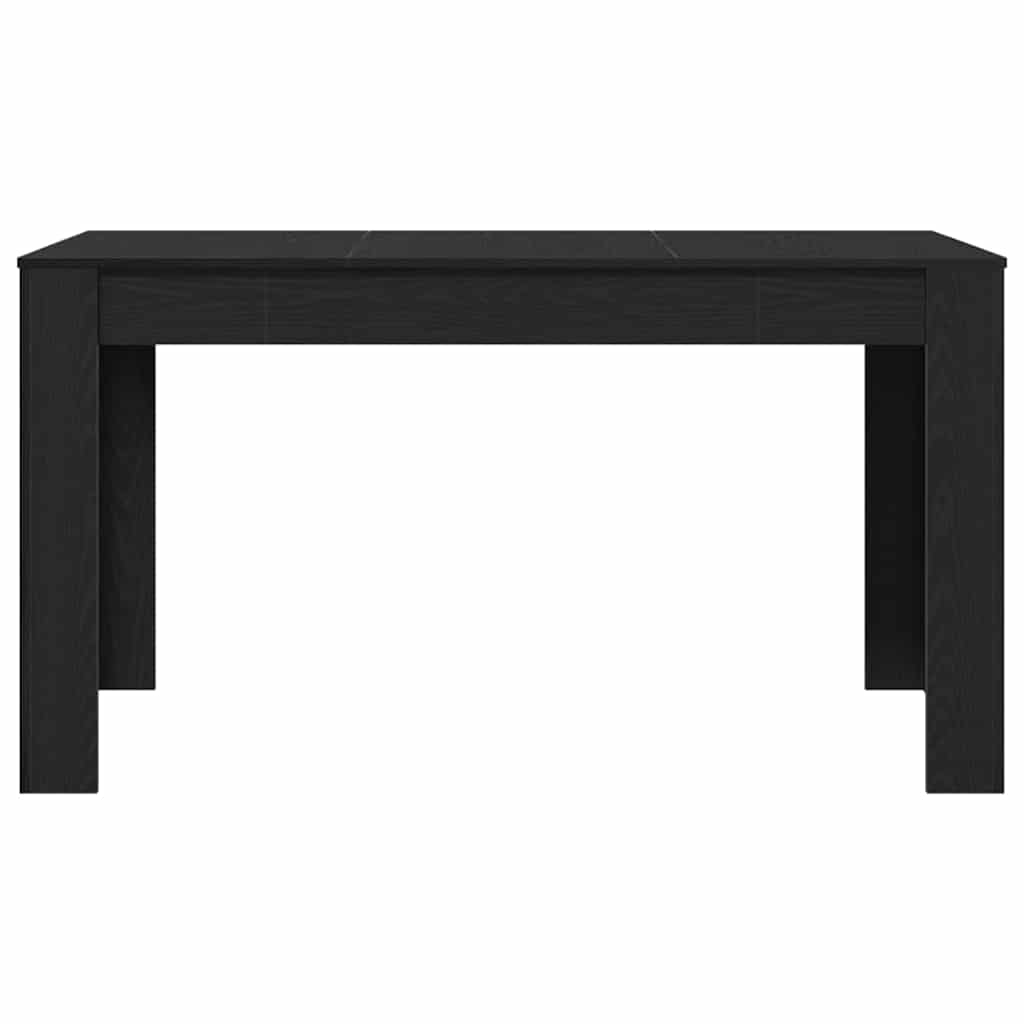 Stol za objedovanje Crni hrast 140 x 74,5 x 76 cm