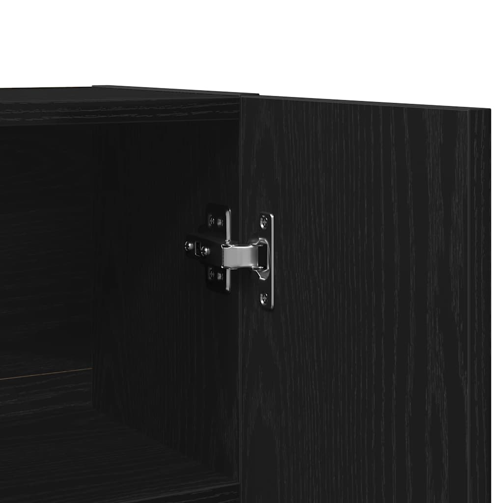 Ormarić za perilicu rublja crni hrast 70,5 x 25,5 x 90 cm