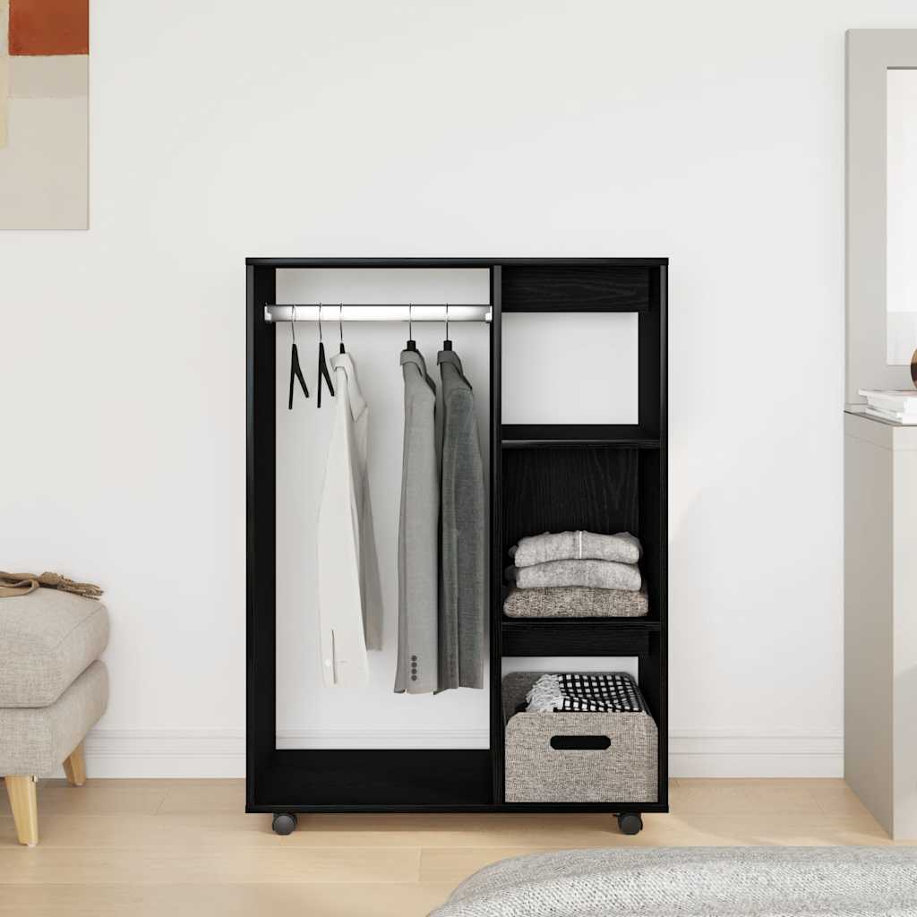 Ormar crni hrast 80x40x110 cm Inženirsko drvo
