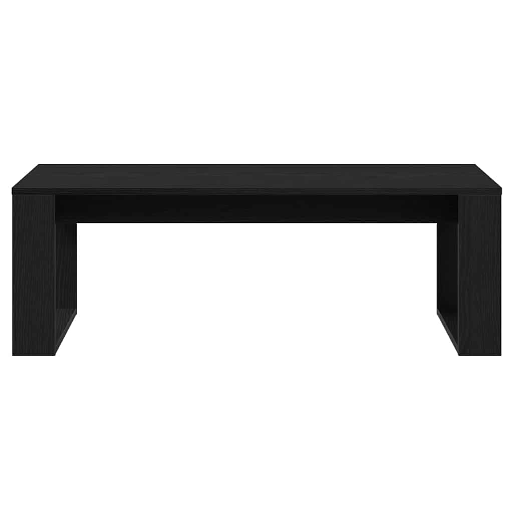 Kava Stol Crni hrast 102 x 50 x 35 cm Konstruirano drvo