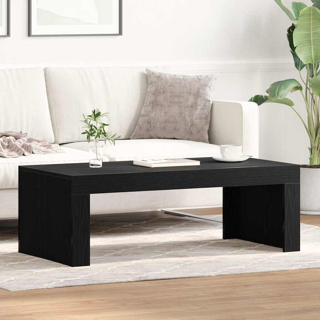 Kava Stol Crni hrast 102 x 50 x 35 cm Konstruirano drvo