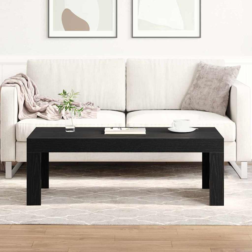 Kava Stol Crni hrast 102 x 50 x 35 cm Konstruirano drvo