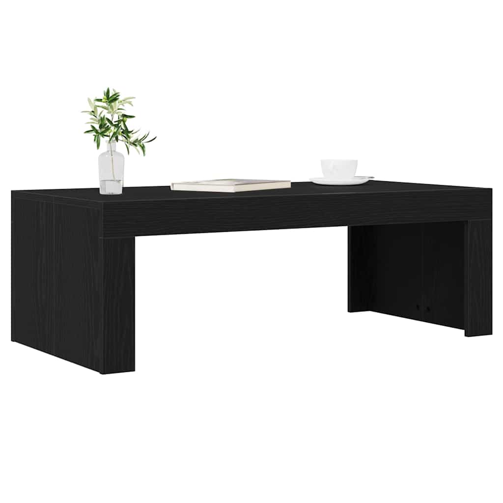 Kava Stol Crni hrast 102 x 50 x 35 cm Konstruirano drvo