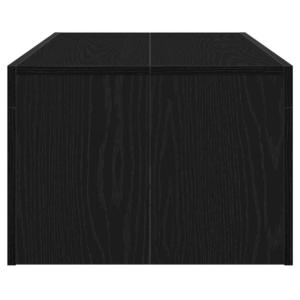 Kava Stol Crni hrast 102 x 50 x 35 cm Konstruirano drvo