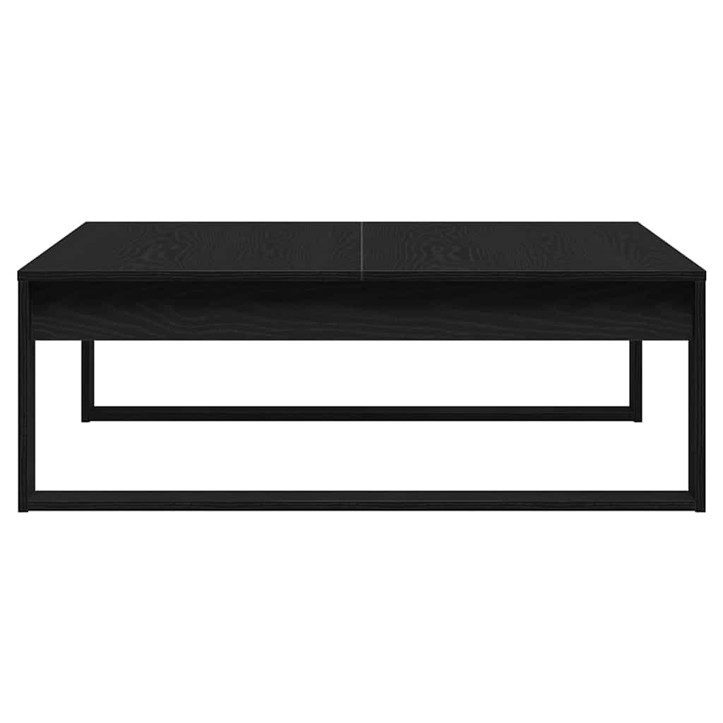 Kava Stol Crni hrast 100 x 100 x 35 cm Konstruirano drvo