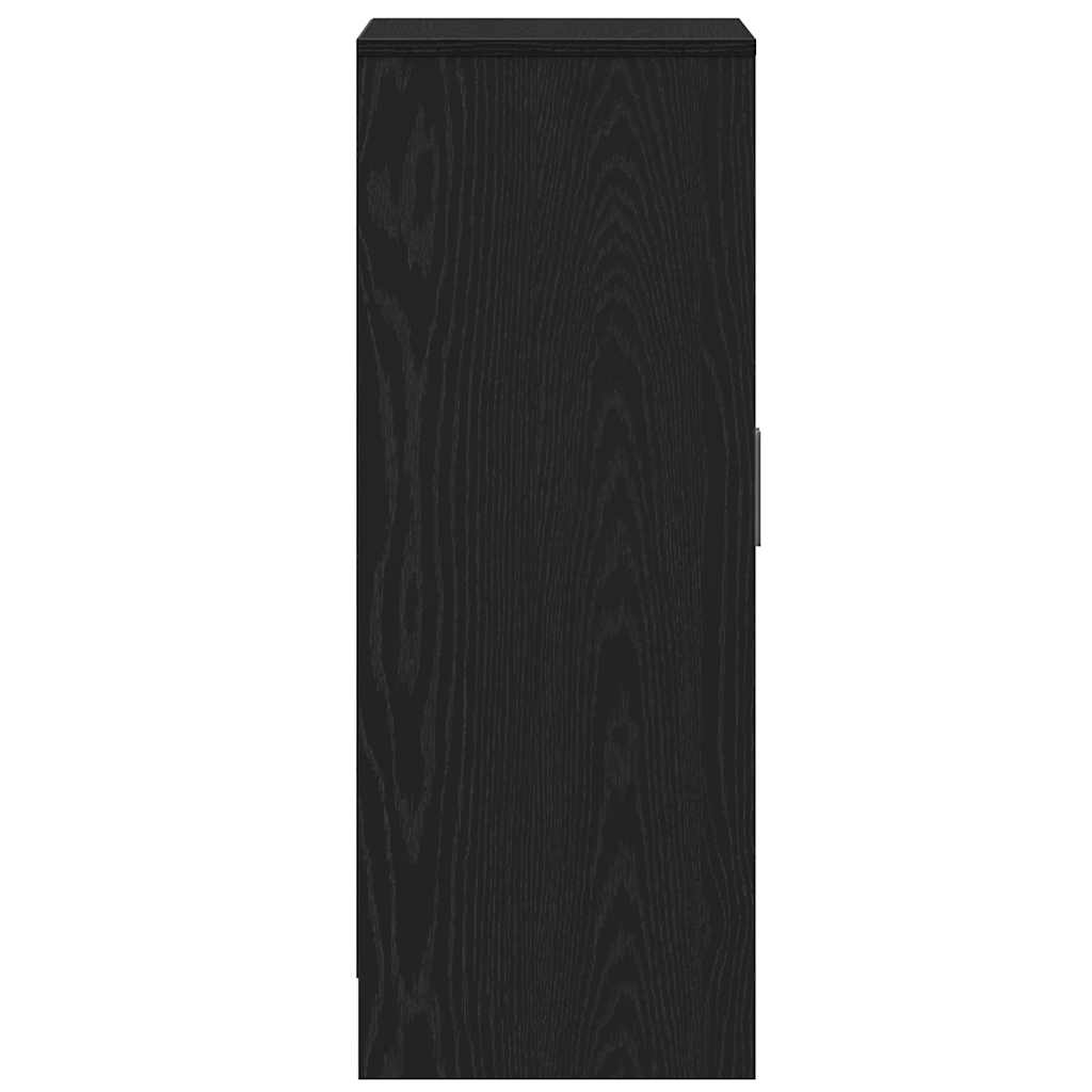Ormarić za cipele crni hrast 60 x 35 x 92 cm od iverice