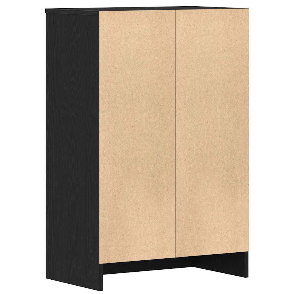 Ormarić za cipele crni hrast 60 x 35 x 92 cm od iverice