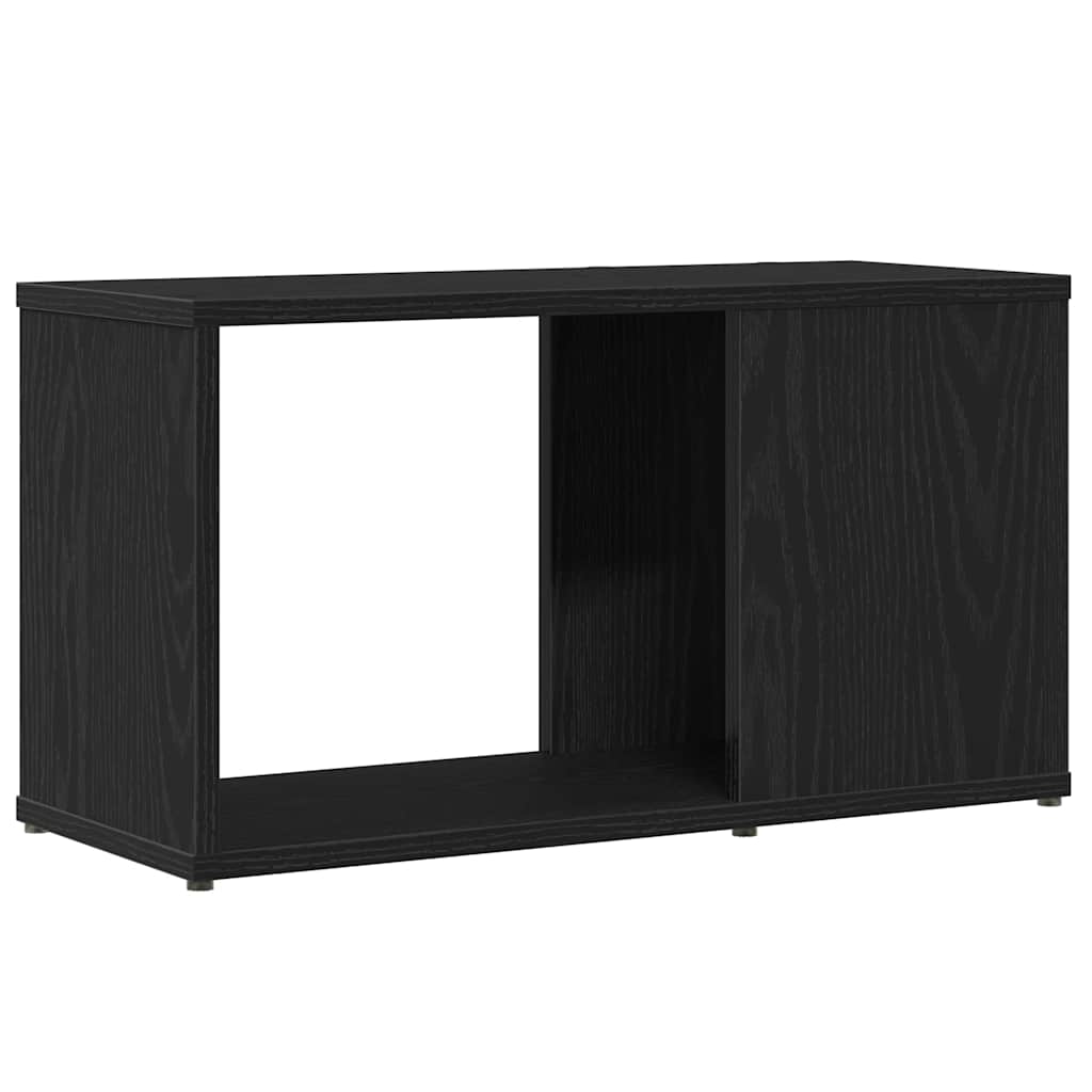 TV ormarić crni hrast 60x24x32 cm inženjerski drvo