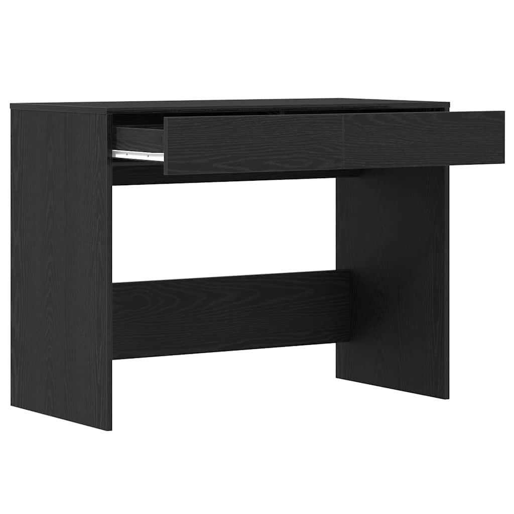 Radni stol Crni hrast 101x50x76,5 cm Konstruirano drvo