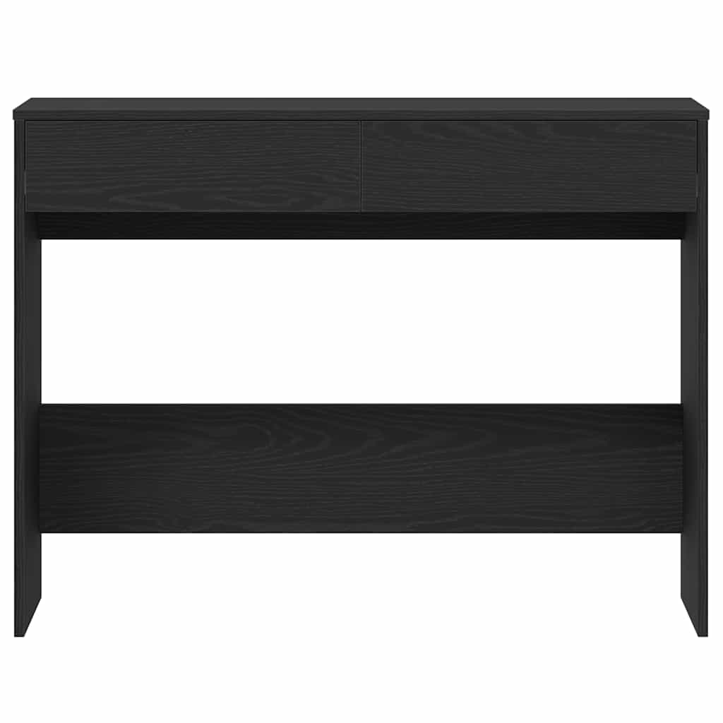 Radni stol Crni hrast 101x50x76,5 cm Konstruirano drvo