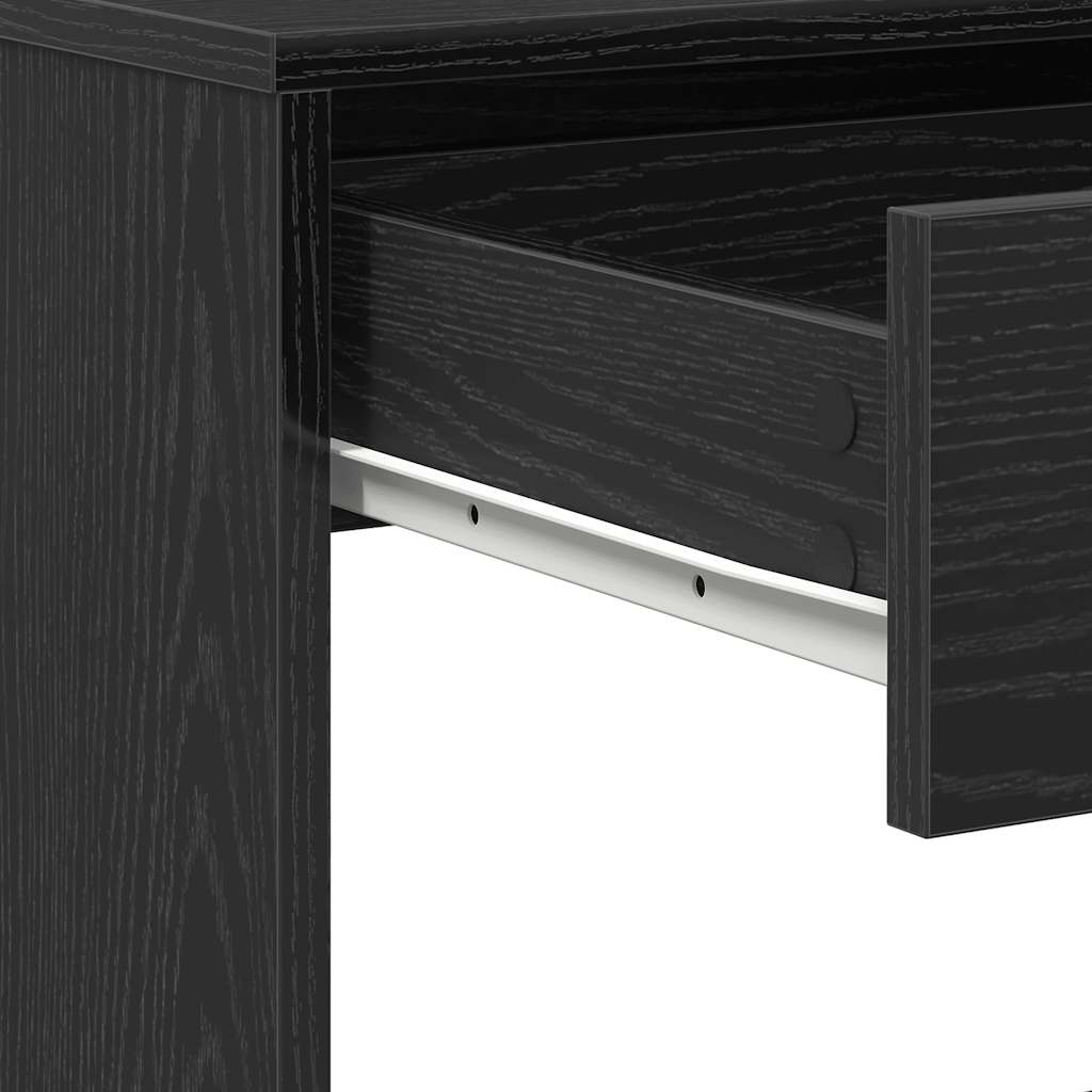Radni stol Crni hrast 101x50x76,5 cm Konstruirano drvo