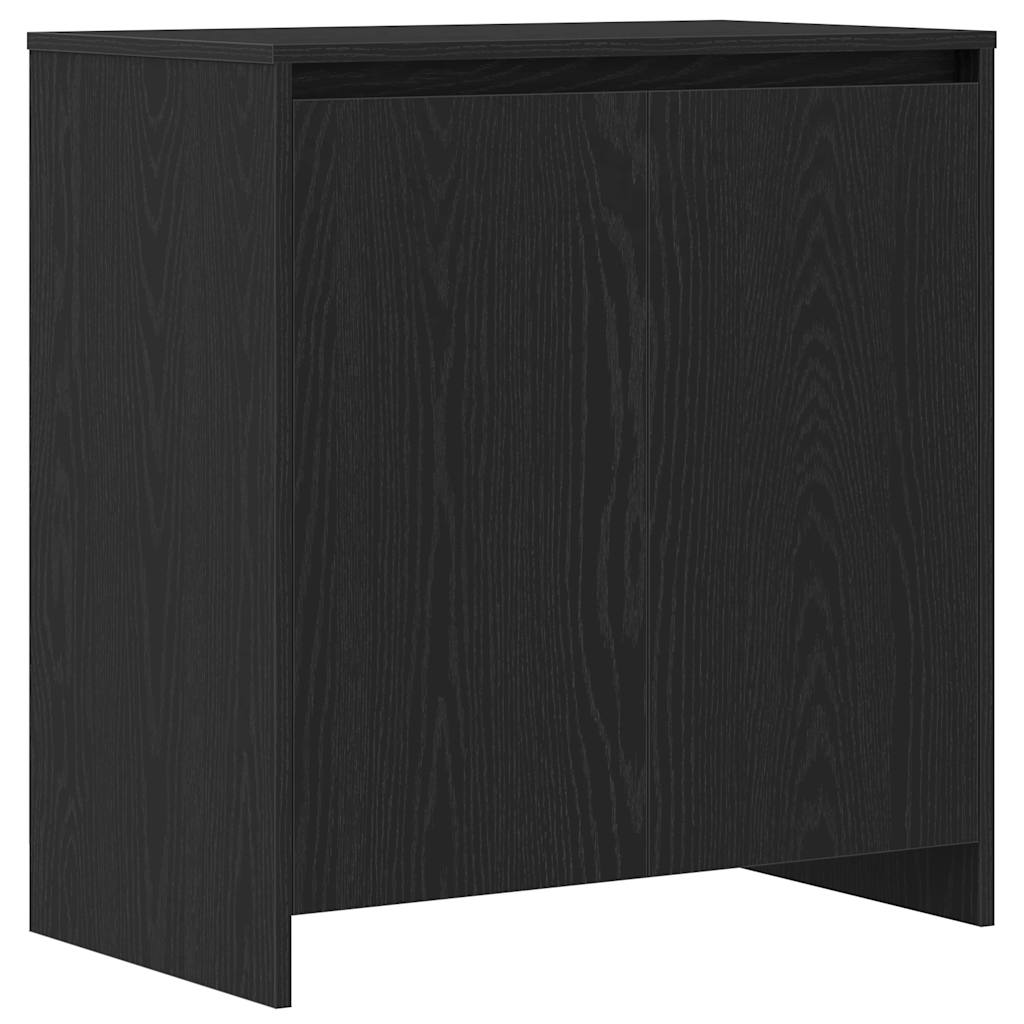 Komoda crni hrast 70x41x75 cm Inženirsko drvo