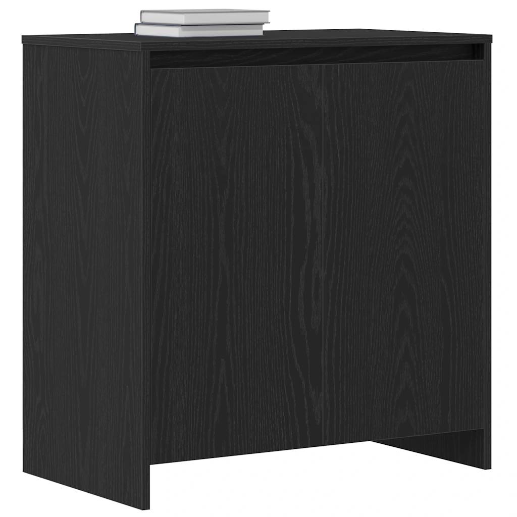 Komoda crni hrast 70x41x75 cm Inženirsko drvo