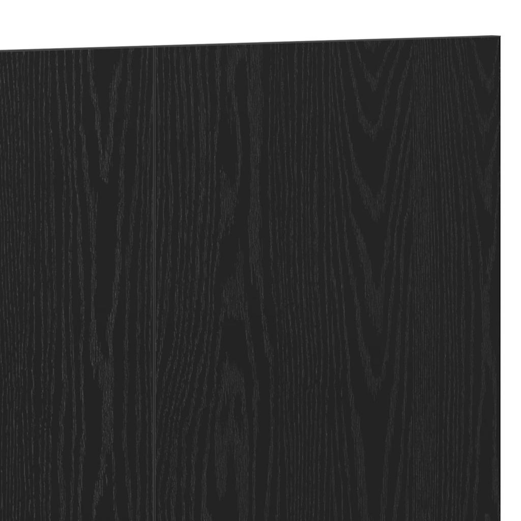 Uzglavlje za krevet Zidne Crni hrast 160 x 1.5 x 80.5 cm