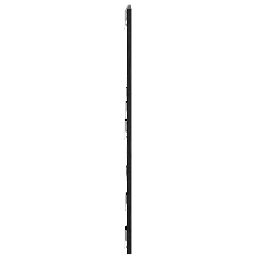 Uzglavlje za krevet Zidne Crni hrast 160 x 1.5 x 80.5 cm