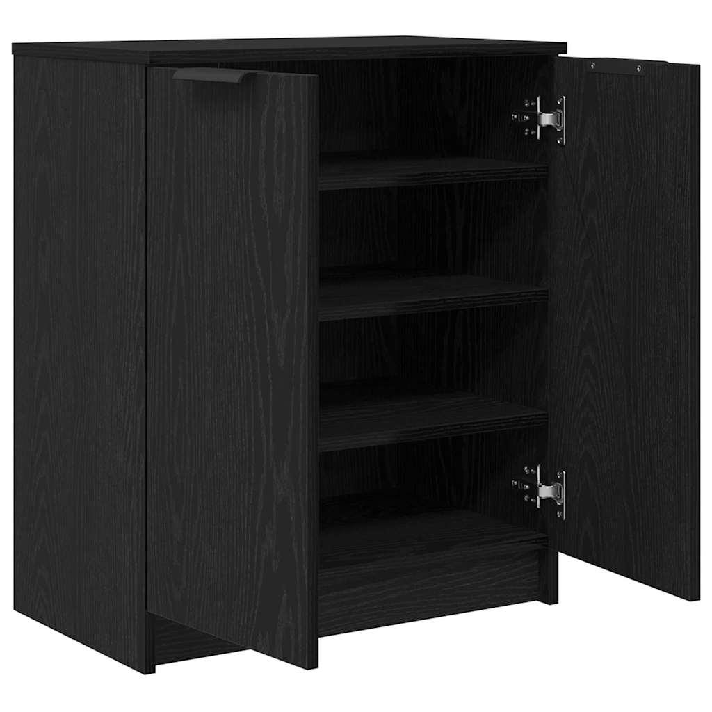 Ormar za cipele Crni hrast 59 x 35 x 70 cm Konstruirano drvo
