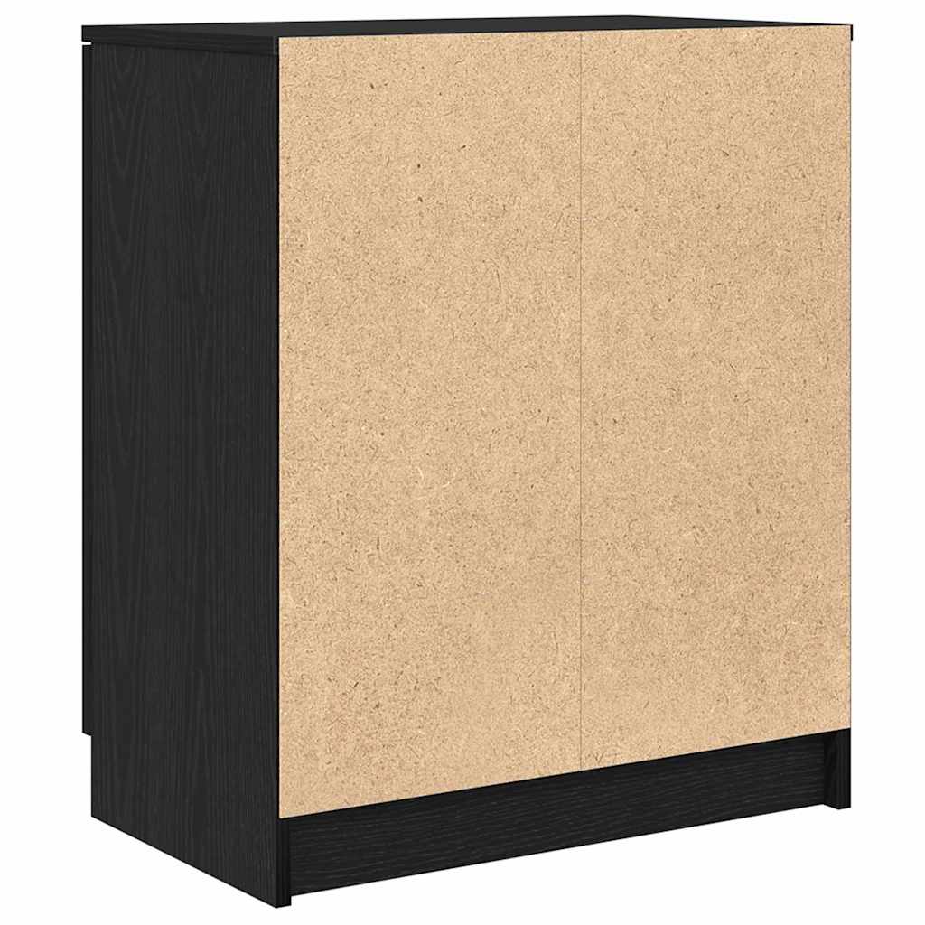 Ormar za cipele Crni hrast 59 x 35 x 70 cm Konstruirano drvo