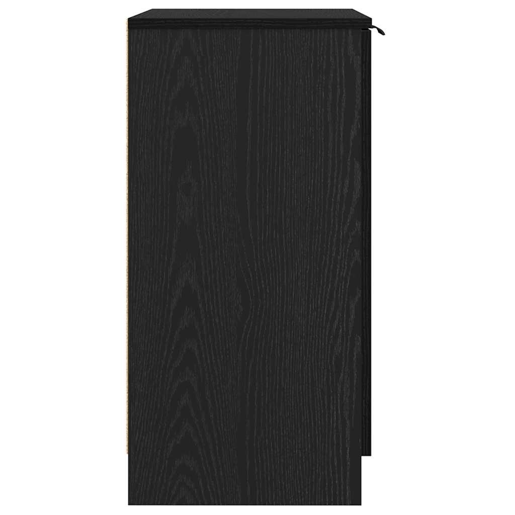 Ormar za cipele Crni hrast 59 x 35 x 70 cm Konstruirano drvo