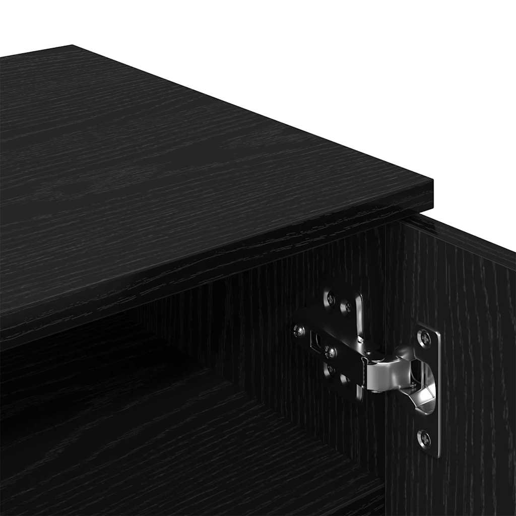 Ormar za cipele Crni hrast 29,5 x 35 x 101 cm Konstruirano drvo