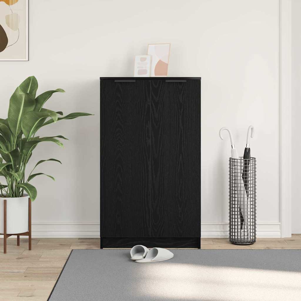 Ormar za cipele Crni hrast 59 x 35 x 100 cm Konstruirano drvo