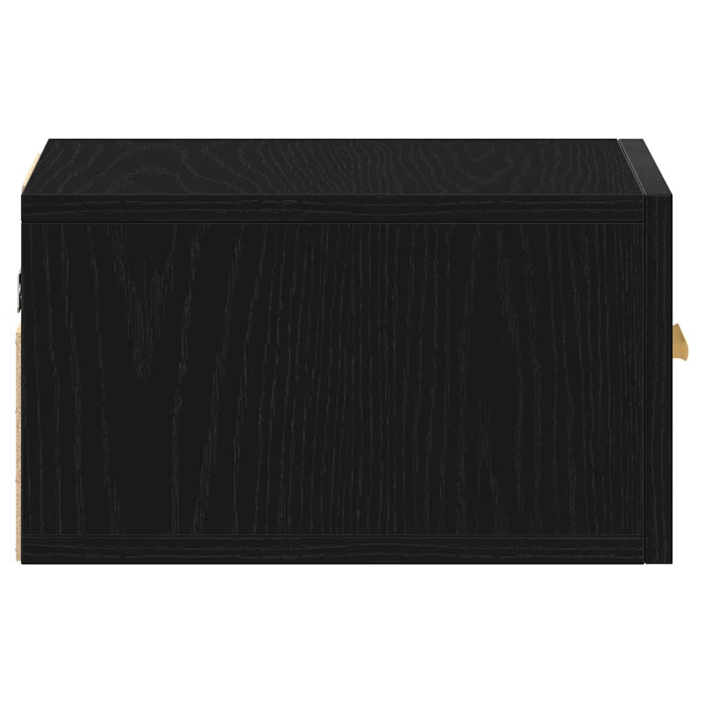 Wall-mounted noćni ormarić Zidne Crni hrast 35 x 35 x 20 cm