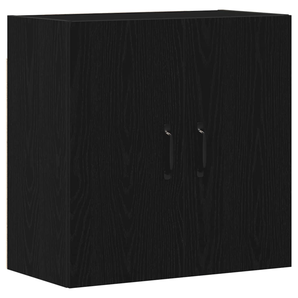 Zidni ormarić crni hrast 60x31x60 cm inženjerski drvo