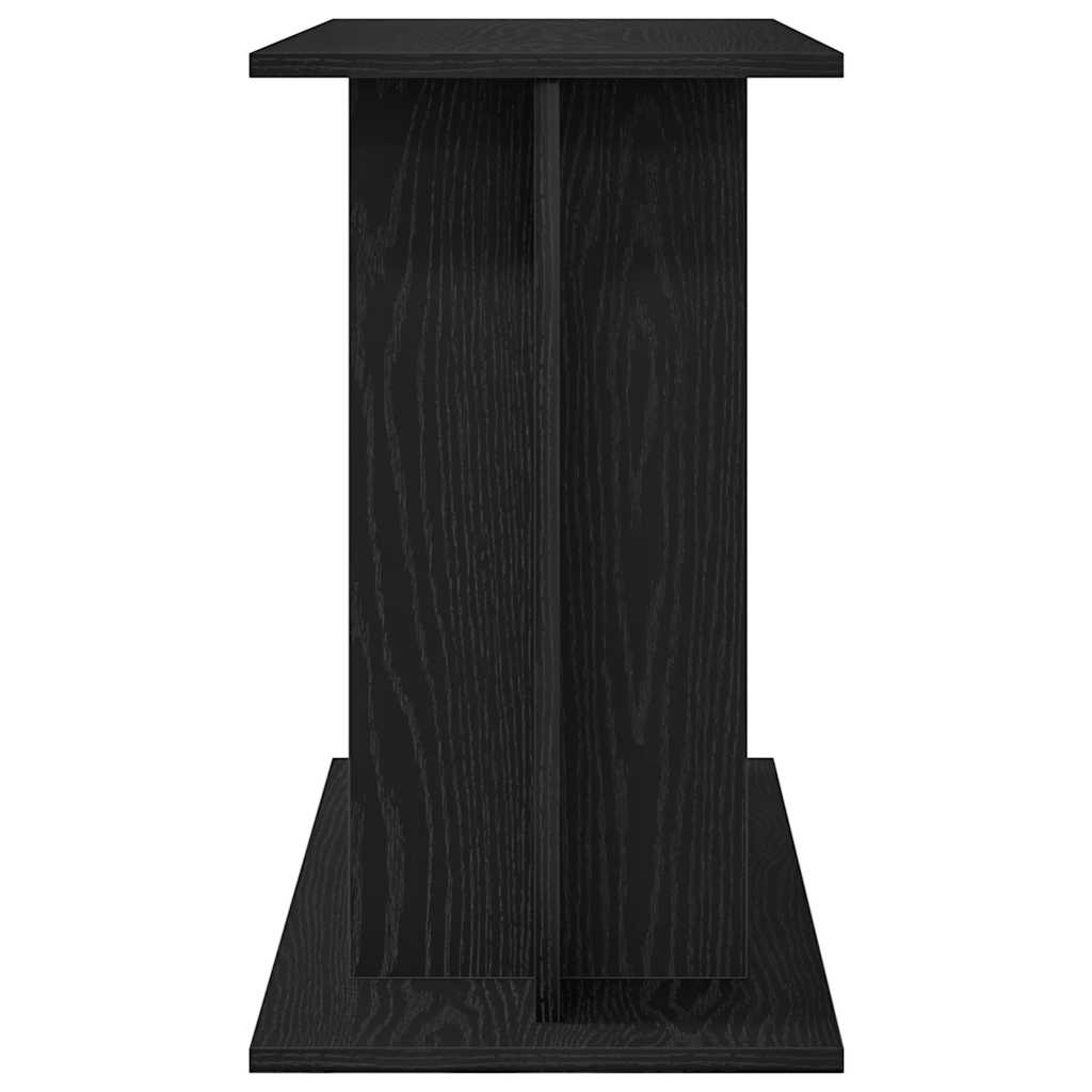 Stalak za akvarij crni hrast 80x35x60 cm konstruirano drvo