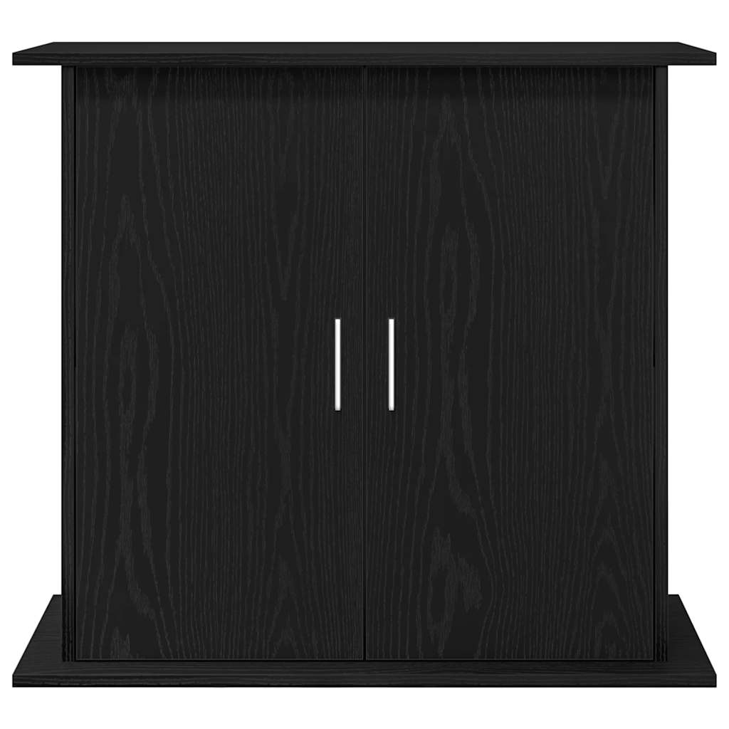 Stalak za akvarij crni hrast 81x36x73 cm Konstruirano drvo