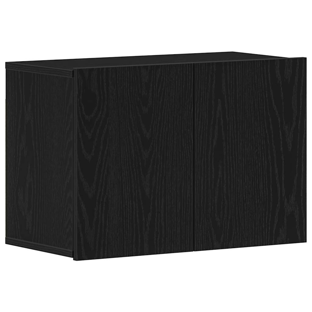 TV ormarić crni hrast 60x30x41 cm inženjerski drvo