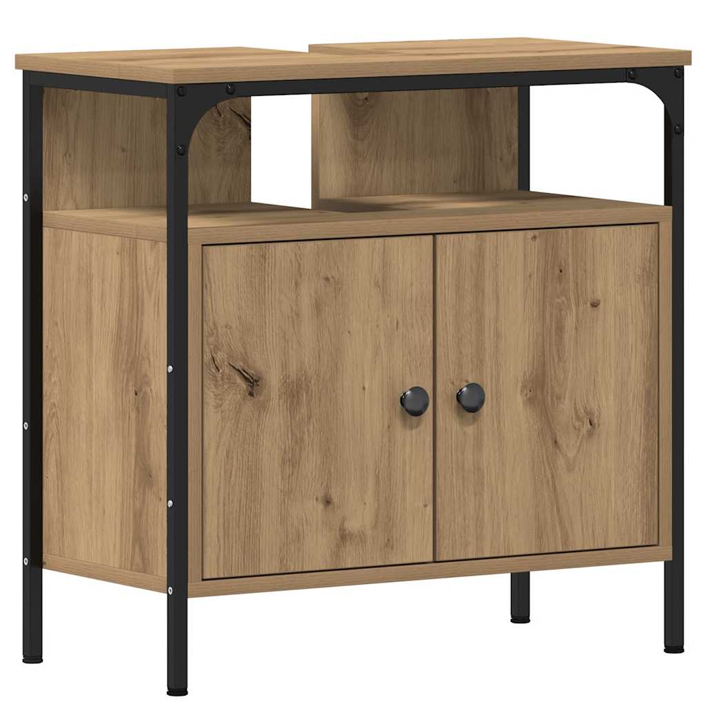 Ormarić za umivaonik u kupaonici Artisan hrast 60x30x60 cm Inženjersko drvo