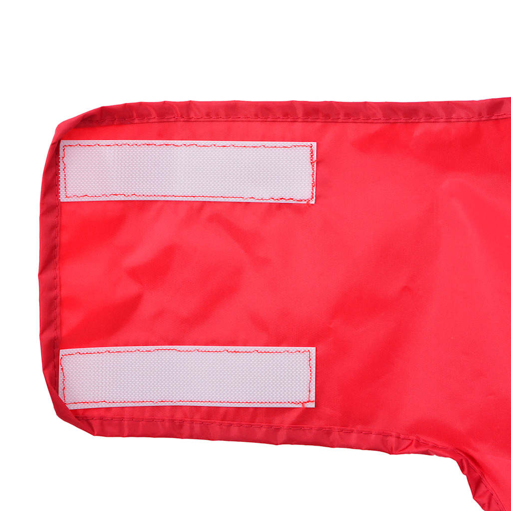 Kabanica za pse s reflektirajućim trakama Poliester crvena 2XL