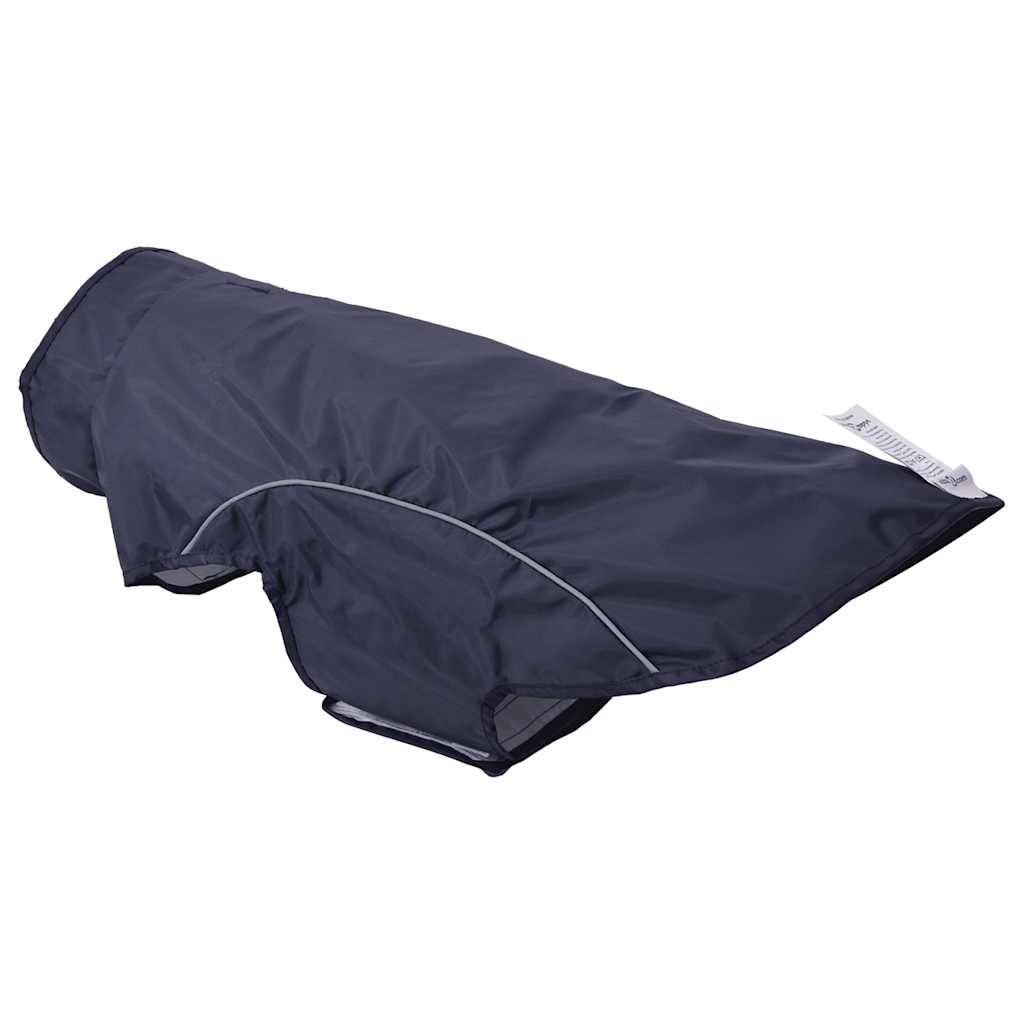 Kabanica za pse s reflektirajućim trakama Poliester Tamnoplava 2XL